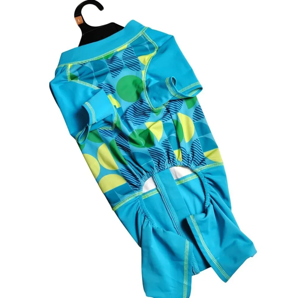 Youly Dog Large Cool to Touch Rash Guard Swimsuit with UV Protection